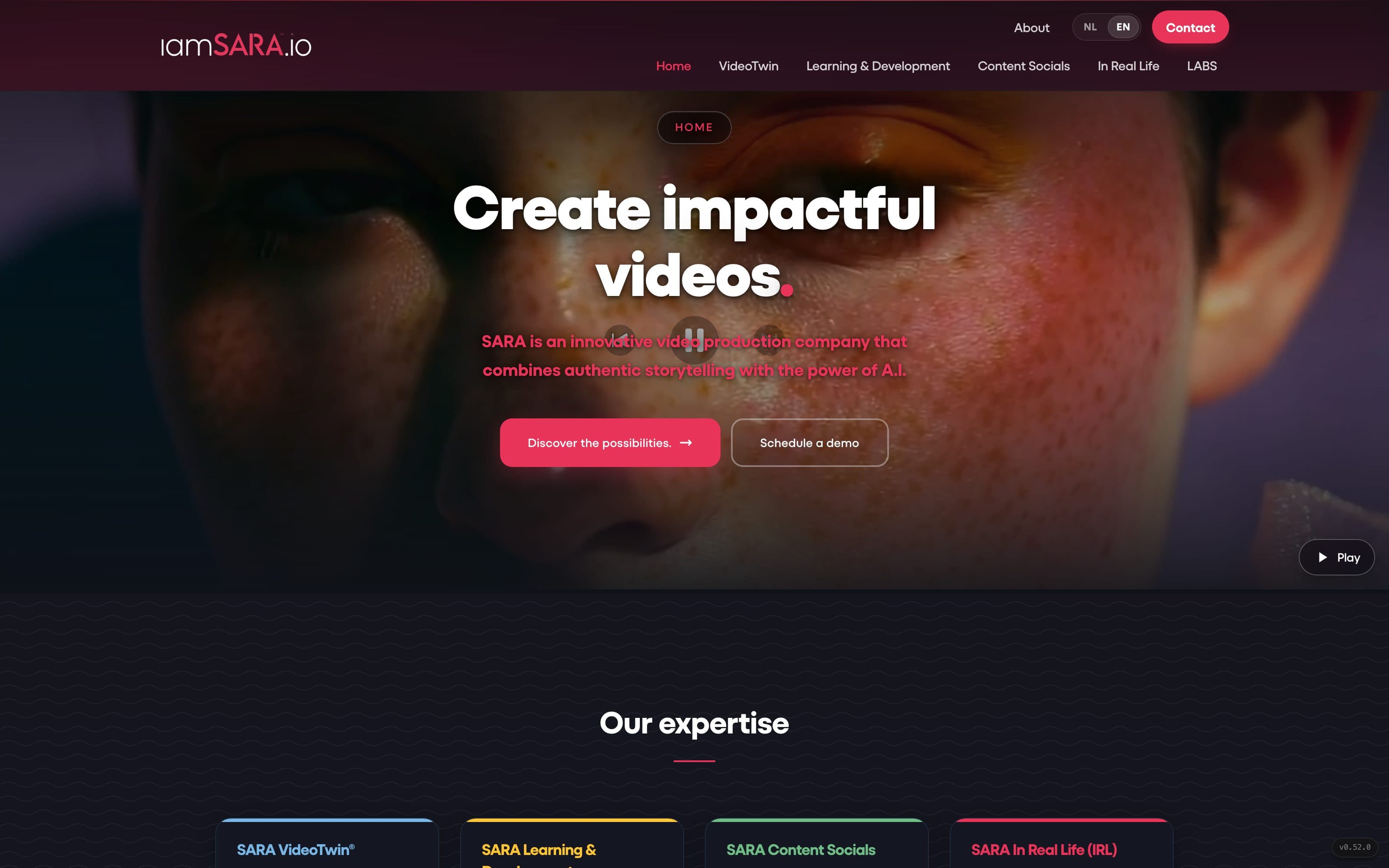 iamsara.io: Create impactful videos.